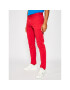 Tommy Hilfiger Чино панталони Bleecker Satin MW0MW13287 Червен Slim Fit - Pepit.bg