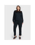 Tommy Hilfiger Curve Текстилни панталони Pull On Interlock WW0WW36472 Тъмносин Regular Fit - Pepit.bg