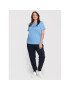 Tommy Hilfiger Curve Тишърт Crv WW0WW29738 Син Regular Fit - Pepit.bg
