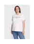 Tommy Hilfiger Curve Тишърт Ess WW0WW29738 Бял Regular Fit - Pepit.bg