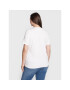 Tommy Hilfiger Curve Тишърт Ess WW0WW29738 Бял Regular Fit - Pepit.bg
