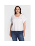Tommy Hilfiger Curve Тишърт UW0UW03633 Бял Relaxed Fit - Pepit.bg