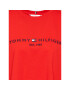 Tommy Hilfiger Curve Тишърт WW0WW29738 Червен Regular Fit - Pepit.bg