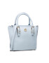 Tommy Hilfiger Дамска чанта Honey Small Tote AW0AW10449 Син - Pepit.bg