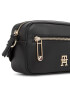 Tommy Hilfiger Дамска чанта Iconic Tommy Camera Bag AW0AW14873 Черен - Pepit.bg