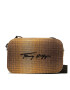 Tommy Hilfiger Дамска чанта Iconic Tommy Camera Bag Check AW0AW11044ZEY Кафяв - Pepit.bg