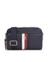 Tommy Hilfiger Дамска чанта Iconic Tommy Camera Bag Puffy AW0AW15880 Син - Pepit.bg