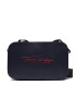 Tommy Hilfiger Дамска чанта Iconic Tommy Camera Bag Sign AW0AW10464 Тъмносин - Pepit.bg