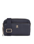 Tommy Hilfiger Дамска чанта Iconic Tommy Camera Bag Solid AW0AW15207 Черен - Pepit.bg