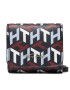 Tommy Hilfiger Дамска чанта Iconic Tommy Mini Wallet Mono AW0AW10846 Тъмносин - Pepit.bg