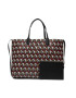 Tommy Hilfiger Дамска чанта Iconic Tommy Tote Corp Mono AW0AW11155 Цветен - Pepit.bg