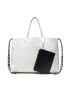 Tommy Hilfiger Дамска чанта Iconic Tommy Tote Mono AW0AW11072 Бял - Pepit.bg