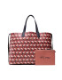 Tommy Hilfiger Дамска чанта Iconic Tommy Tote Monogram AW0AW10766 Червен - Pepit.bg