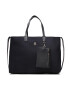 Tommy Hilfiger Дамска чанта Iconic Tommy Tote Twill AW0AW15137 Тъмносин - Pepit.bg