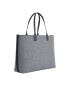 Tommy Hilfiger Дамска чанта Iconic Tommy Tote Wool Logo AW0AW15576 Сив - Pepit.bg