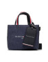 Tommy Hilfiger Дамска чанта Im Th Micro Shoper Tote Denim AW0AW11161 Тъмносин - Pepit.bg