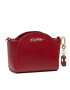 Tommy Hilfiger Дамска чанта Luxe leather Clutch Wide Strap AW0AW10488 Бордо - Pepit.bg