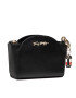 Tommy Hilfiger Дамска чанта Luxe Leather Clutch Wide Strap AW0AW10488 Черен - Pepit.bg