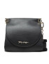 Tommy Hilfiger Дамска чанта Luxe Leather Flap Crossover AW0AW10376 Черен - Pepit.bg