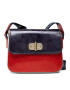 Tommy Hilfiger Дамска чанта Mini Me Turnlock AW0AW10147 Тъмносин - Pepit.bg