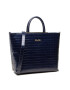 Tommy Hilfiger Дамска чанта Modern Tote Croc AW0AW11187 Тъмносин - Pepit.bg