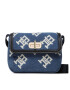 Tommy Hilfiger Дамска чанта Monogram Turnlock AW0AW14581 Син - Pepit.bg