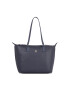 Tommy Hilfiger Дамска чанта Poppy Plus Tote AW0AW15856 Тъмносин - Pepit.bg