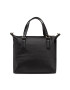 Tommy Hilfiger Дамска чанта Poppy Small Tote Applique AW0AW13174 Черен - Pepit.bg