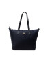 Tommy Hilfiger Дамска чанта Poppy St Tote AW0AW10261 Тъмносин - Pepit.bg