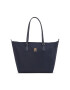 Tommy Hilfiger Дамска чанта Poppy Th Tote AW0AW15639 Тъмносин - Pepit.bg