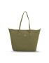 Tommy Hilfiger Дамска чанта Poppy Tote AW0AW15214 Зелен - Pepit.bg