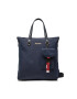 Tommy Hilfiger Дамска чанта Relaxed Tommy Tote Corp AW0AW10762 Тъмносин - Pepit.bg