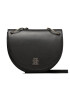 Tommy Hilfiger Дамска чанта Th Chic Saddle Bag AW0AW14862 Черен - Pepit.bg