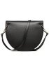 Tommy Hilfiger Дамска чанта Th Chic Saddle Bag AW0AW14862 Черен - Pepit.bg