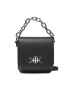 Tommy Hilfiger Дамска чанта Th Club Mini Chain Crossover AW0AW10460 Черен - Pepit.bg