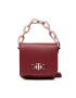 Tommy Hilfiger Дамска чанта Th Club Mini Chain Crossover AW0AW10460 Червен - Pepit.bg