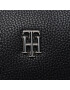 Tommy Hilfiger Дамска чанта Th Element Hobo AW0AW12007 Черен - Pepit.bg