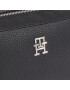 Tommy Hilfiger Дамска чанта Th Emblem Camera Bag AW0AW15179 Черен - Pepit.bg