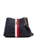 Tommy Hilfiger Дамска чанта Th Emblem Crossover Corp AW0AW14315 Тъмносин - Pepit.bg