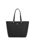 Tommy Hilfiger Дамска чанта Th Emblem Tote AW0AW15178 Черен - Pepit.bg