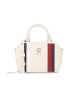 Tommy Hilfiger Дамска чанта Th Emblem Trunk Corp AW0AW15113 Бежов - Pepit.bg