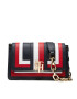 Tommy Hilfiger Дамска чанта Th Lock Crossover Intarsia AW0AW10930 Тъмносин - Pepit.bg