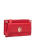 Tommy Hilfiger Дамска чанта Th Lock Mini Crossover AW0AW10931 Червен - Pepit.bg