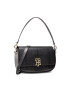 Tommy Hilfiger Дамска чанта Th Lock Satchel Snake AW0AW10463 Черен - Pepit.bg