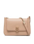 Tommy Hilfiger Дамска чанта Th Outline Shoulder Bag AW0AW11554 Бежов - Pepit.bg