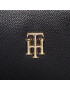 Tommy Hilfiger Дамска чанта Th Timeless Shoulder Bag AW0AW13164 Черен - Pepit.bg