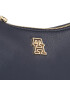 Tommy Hilfiger Дамска чанта Th Timeless Shoulder Bag AW0AW15239 Тъмносин - Pepit.bg