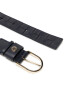 Tommy Hilfiger Дамски колан Classic Belt Woven 3.5 AW0AW10072 Тъмносин - Pepit.bg