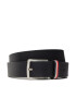 Tommy Hilfiger Детски колан Leather Belt AU0AU01560 Тъмносин - Pepit.bg