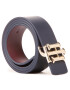 Tommy Hilfiger Дамски колан Th Logo Reversible Belt 3.0 AW0AW08933 Кафяв - Pepit.bg